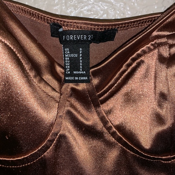 Silky bustier top bodysuit - Picture 4 of 4